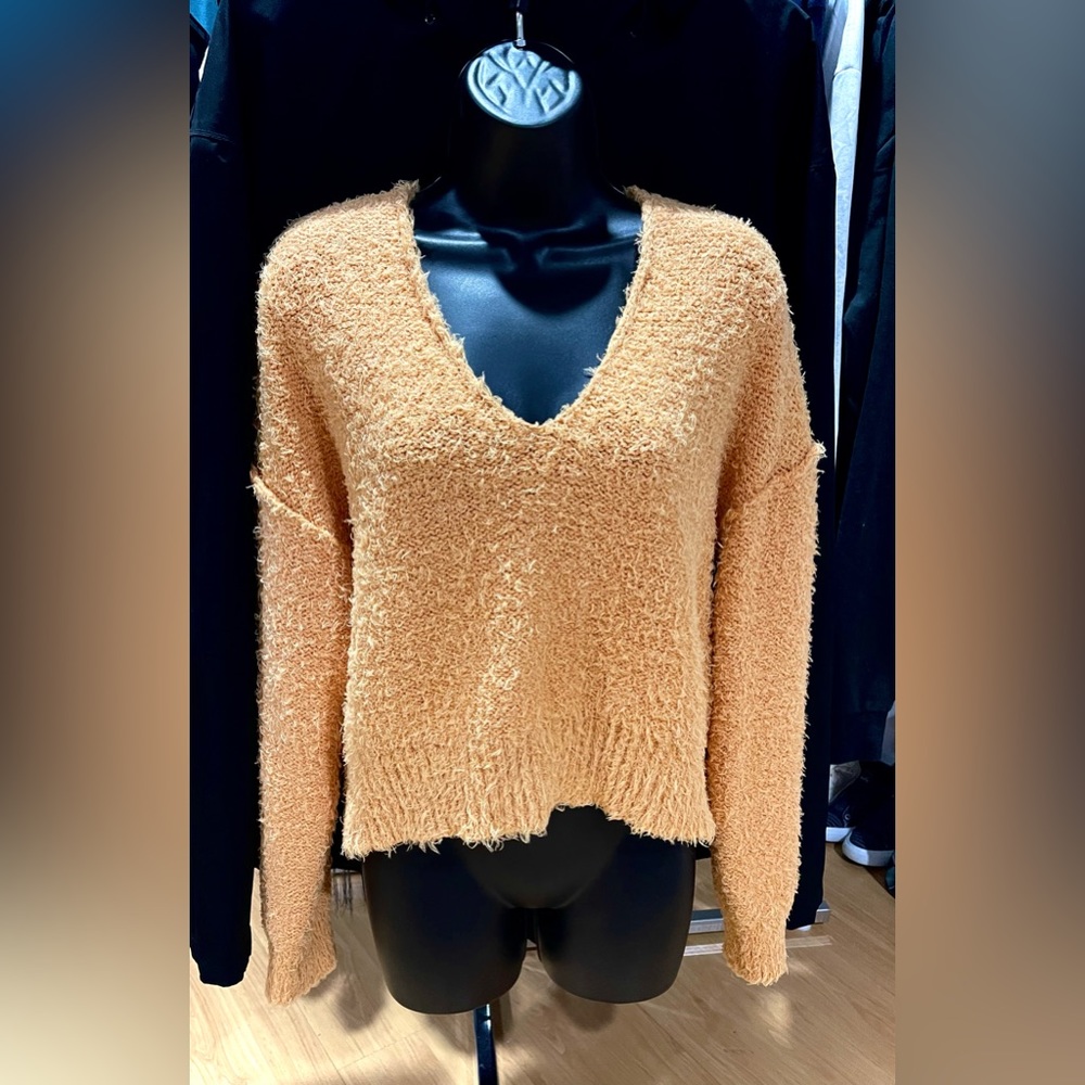 Free People Theo V-Neck Sweater
